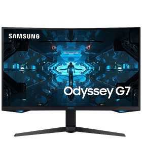 مانیتور منحنی گیمینگ سامسونگ Monitor Gaming Samsung Odyssey G7 LC27G75TQSNXZA سایز 27 اینچ