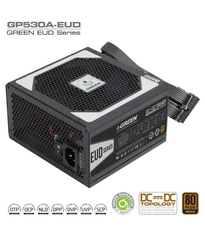پاور گرین Green Power Supply GP530A-EUD